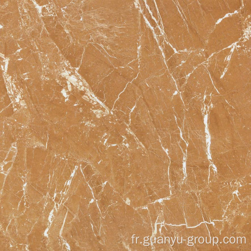 Tuile de porcelaine de marbre beige